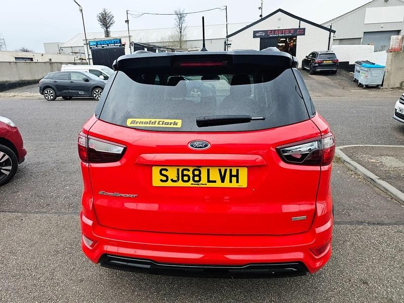 Usado Ford Ecosport ST-Line 125 HP (91 kW) 2018 Vermelho SUV