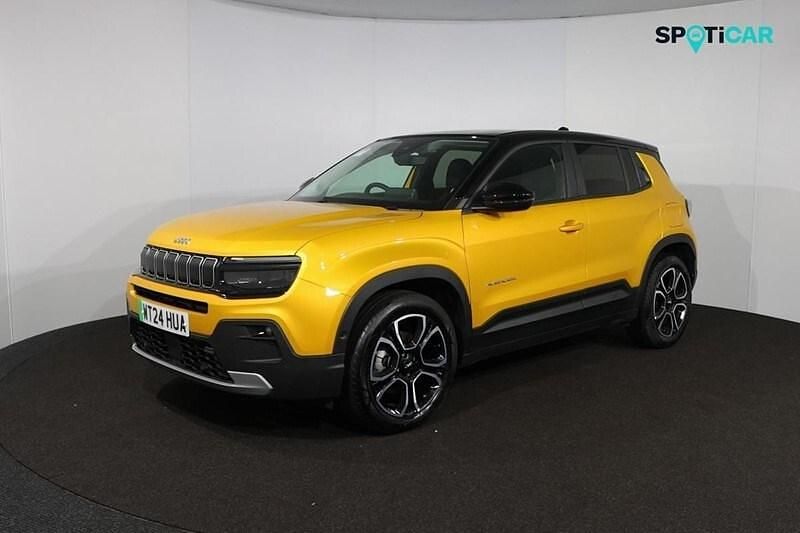 Yellow/black Used 2024 Jeep Avenger Summit SUV | £17,490 (Fair price) - Image 1/4
