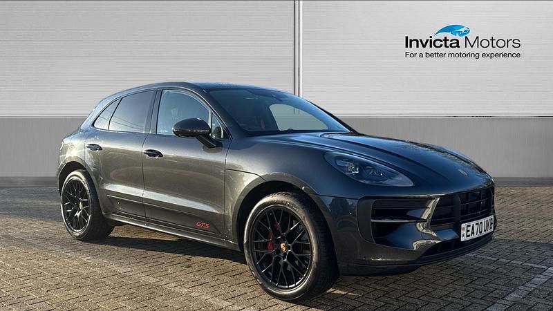 Volcano grey metallic Used 2021 Porsche Macan SUV | £49,750 (Fair price) - Image 1/4