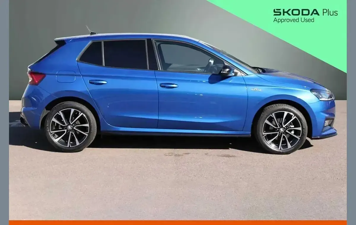 Used Skoda Fabia Monte Carlo 147 HP (108 kW) 2025 Blue Hatchback