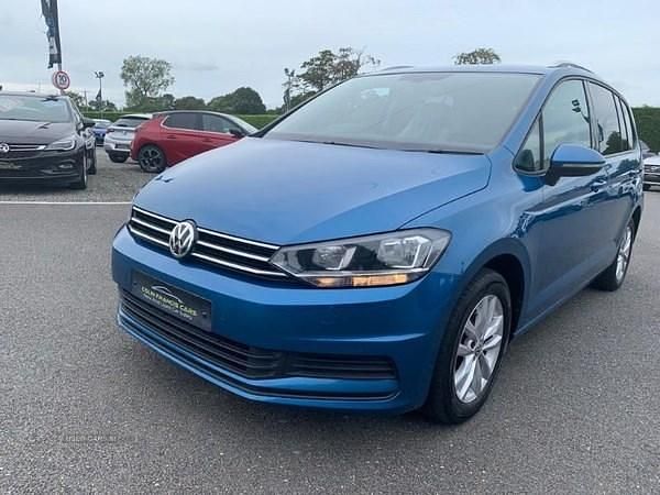 Blue Used 2019 VW Touran SE MPV | £15,950 (Fair price) - Image 1/4