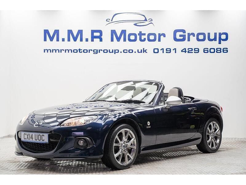 Begagnad Mazda MX5 Edition 160 HK (117 kW) 2014 Blå Cab