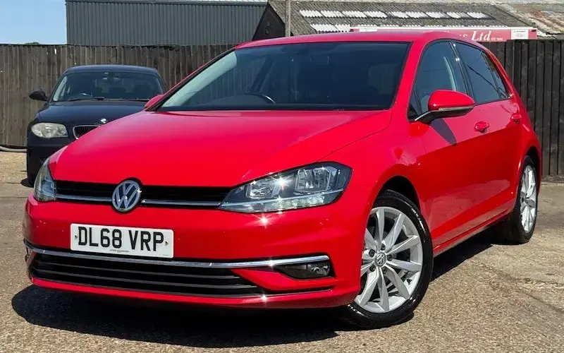 Used VW Golf VII GT 116 HP (85 kW) 2018 Red Hatchback