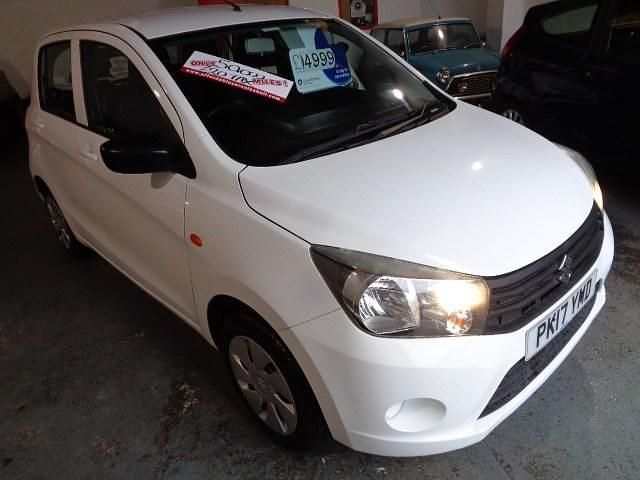 Used Suzuki Celerio 68 HP (50 kW) 2017 White Hatchback