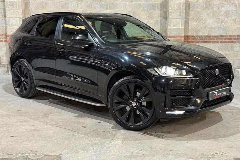 Black Used 2017 Jaguar F-Pace R-Sport SUV | £12,990 (Fair price) - Image 1/1