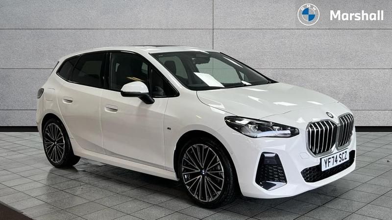 White Used 2024 BMW 220 Active Tourer M Sport MPV | £25,230 (Fair price) - Image 1/4