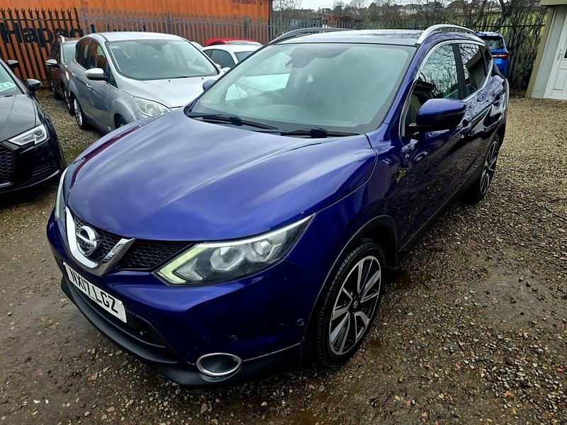 Begagnad Nissan Qashqai Tekna 2017 Blå SUV