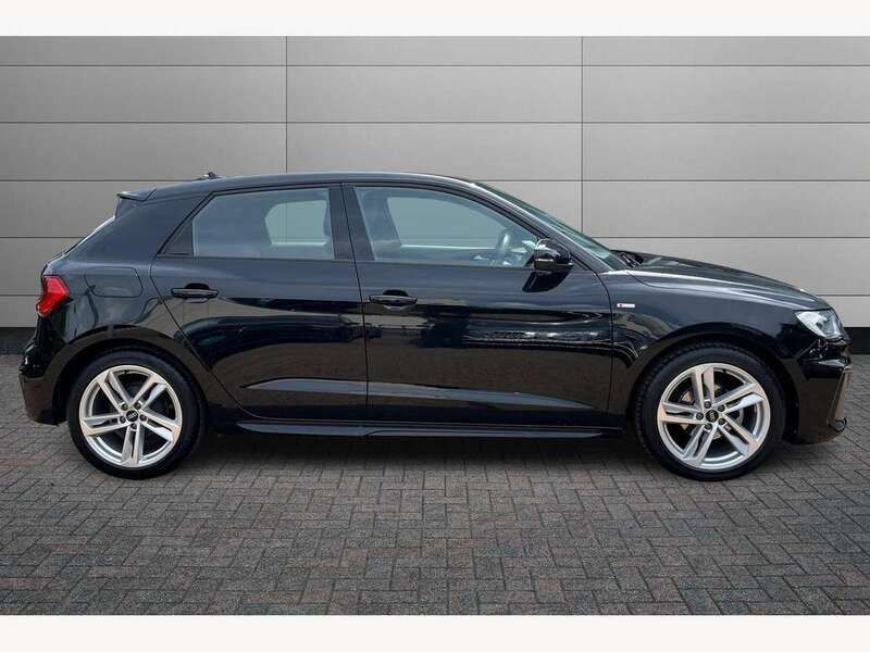 Used Audi A1 S-Line 95 HP (69 kW) 2023 Black Hatchback