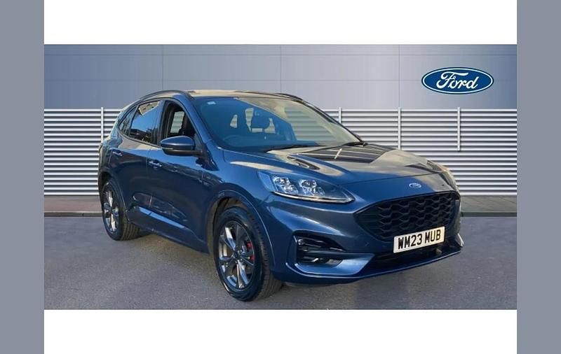 Blue Used 2023 Ford Kuga ST-Line SUV | £18,959 (Fair price) - Image 1/4