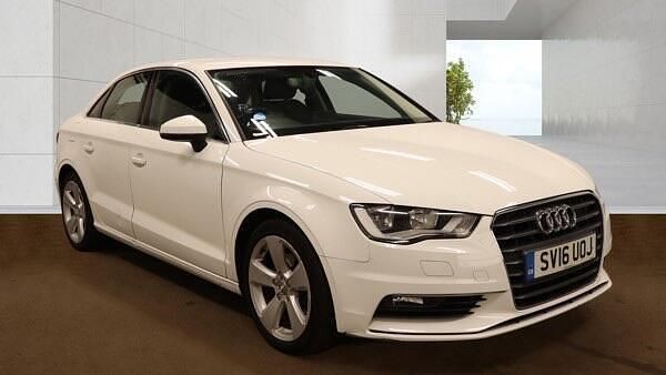 Begagnad Audi A3 Sport 2016 Vit Sedan