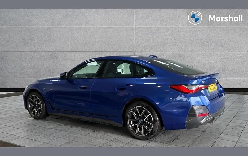 Used BMW i4 M Sport 250 kW (340 HP) 2023 Portimao blue Sedan