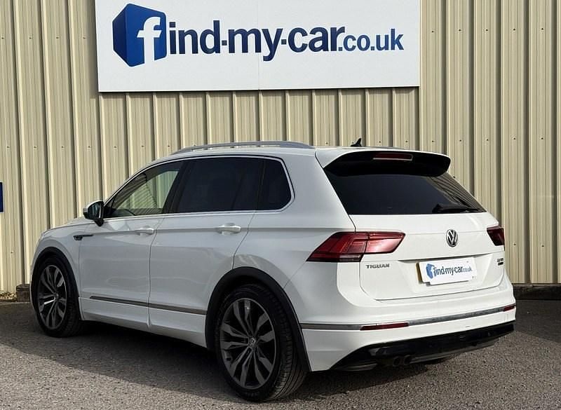 Used VW Tiguan R-line 150 HP (110 kW) 2016 White SUV