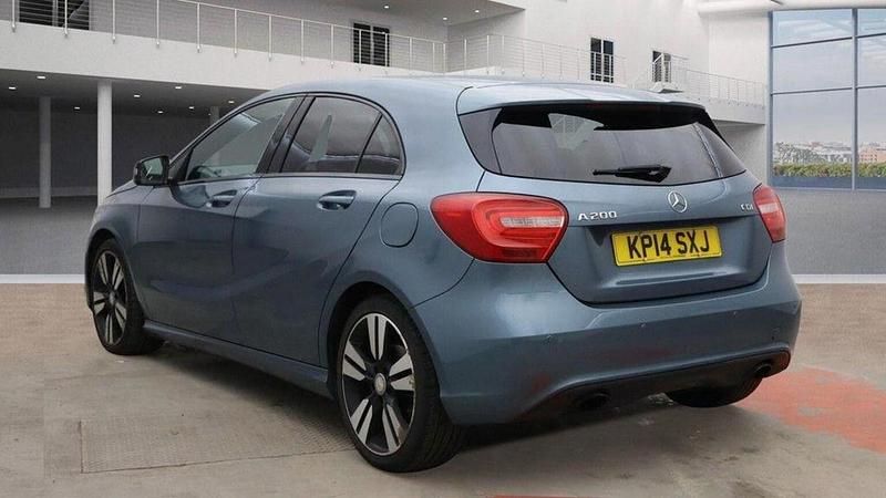 Used Mercedes A200 2014 Blue Hatchback