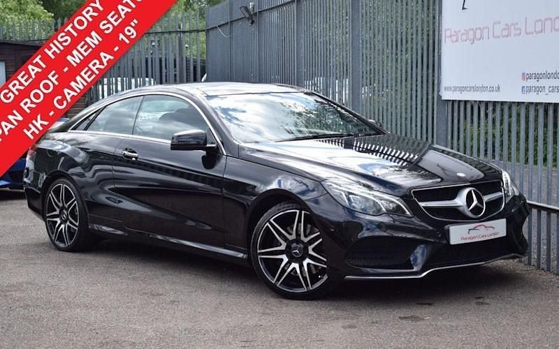 Black Used 2014 Mercedes E400 AMG line Coupe | £11,949 - Image 1/3