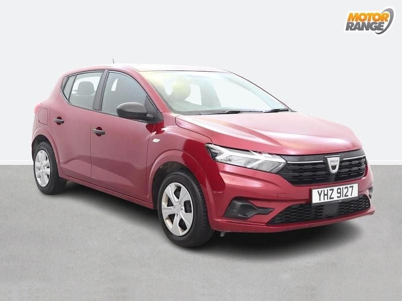 Red Used 2022 Dacia Sandero Essentiel Hatchback | £8,695 (Good price) - Image 1/4