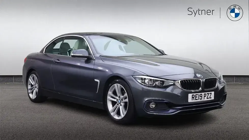 Used BMW 420 Sport Line 181 HP (133 kW) 2019 Grey Cabriolet