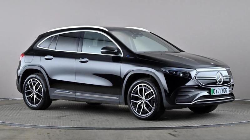 Black Used 2021 Mercedes EQA250 AMG Line Premium SUV | £24,798 (Expensive) - Image 1/4