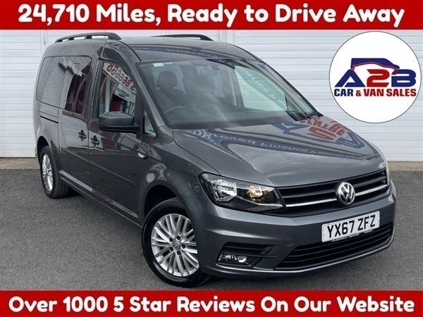 Grey Used 2017 VW Caddy Maxi MPV | £13,980 (Good price) - Image 1/1