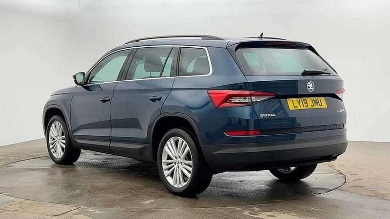Second-hand Skoda Kodiaq SE L 150 CP (110 kW) 2019 Albastru SUV