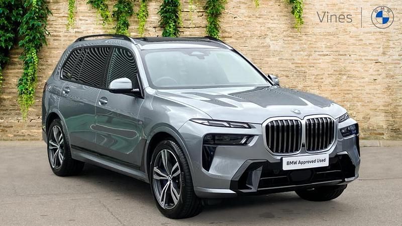 Grey Used 2023 BMW X7 M Sport SUV | £64,995 (Good price) - Image 1/4