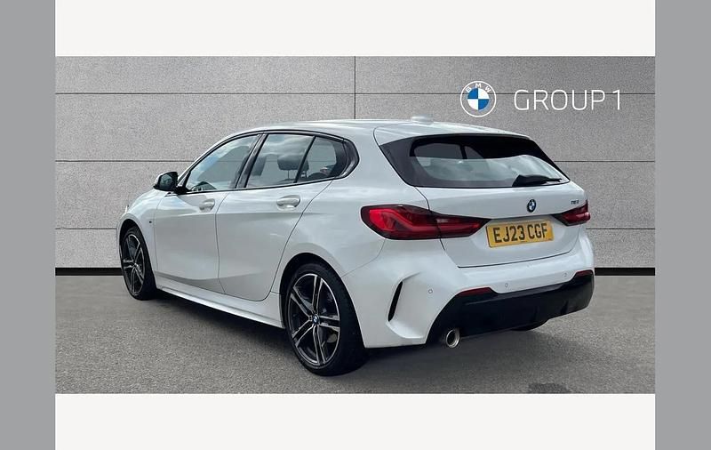 Used BMW 118 M Sport 136 HP (100 kW) 2023 White Hatchback
