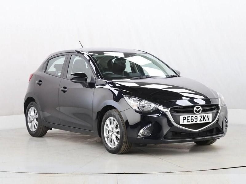 Used Mazda 2 90 HP (66 kW) 2019 Black Hatchback