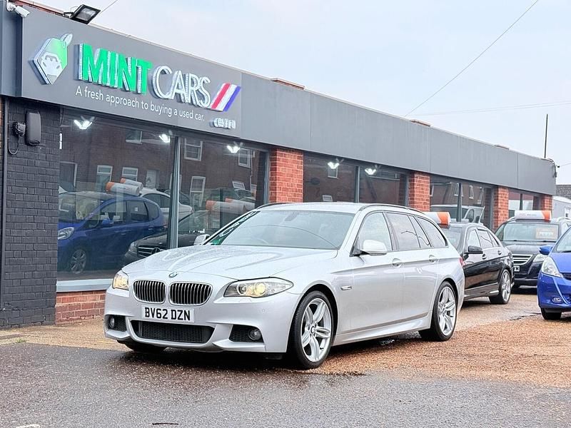 Silver Used 2012 BMW 520 M Sport Estate | £5,895 (Fair price) - Image 1/4