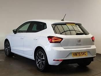 New Seat Ibiza XCELLENCE 95 HP (69 kW) 2025 White Hatchback
