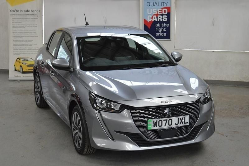 Used Peugeot e-208 Active 100 kW (136 HP) 2020 Grey Hatchback