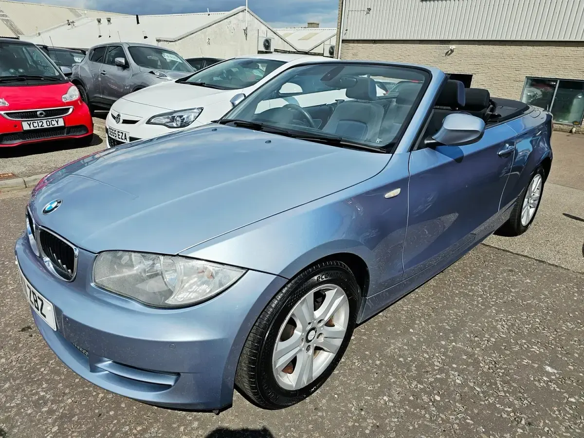 Used BMW 118 Cabriolet Luxury Line 2011 Blue Cabriolet