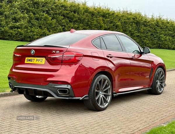 Used BMW X6 M Sport 2018 Red SUV