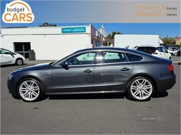 Używany Audi A5 S-Line 2015 Szary Coupe