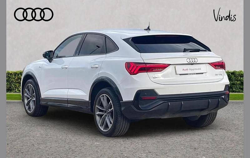 Used Audi Q3 Black Edition 150 HP (110 kW) 2022 White SUV