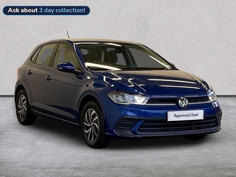 Blue Used 2023 VW Polo Life Hatchback | £18,110 (Fair price) - Image 1/4