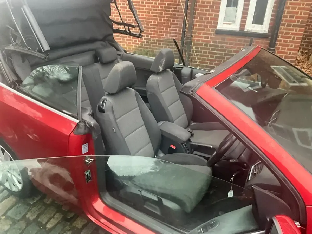 Used VW Golf Cabriolet S 2013 Red Cabriolet