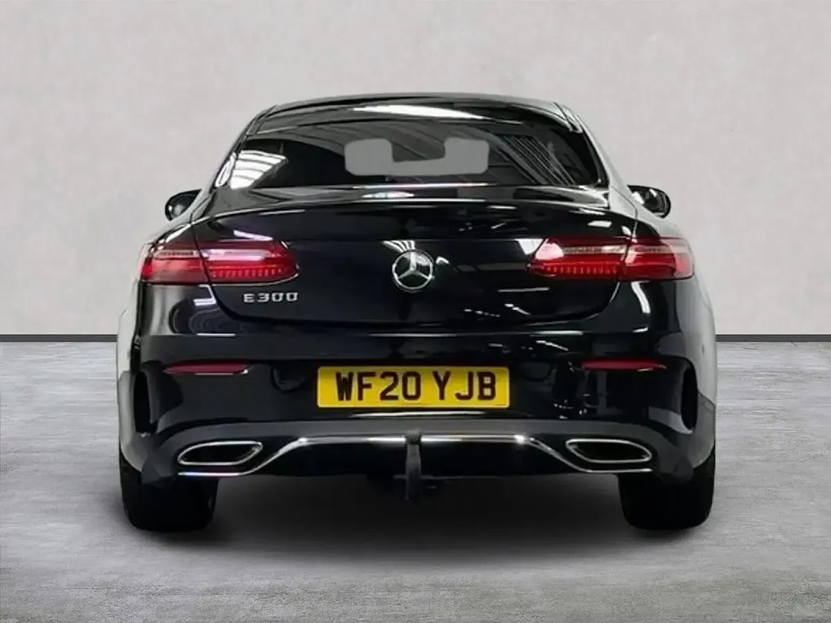 Used Mercedes E300 AMG Line Premium 2020 Black Coupe