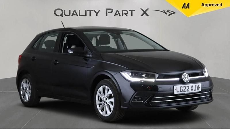 Black Used 2022 VW Polo Style Hatchback | £13,380 (Fair price) - Image 1/4