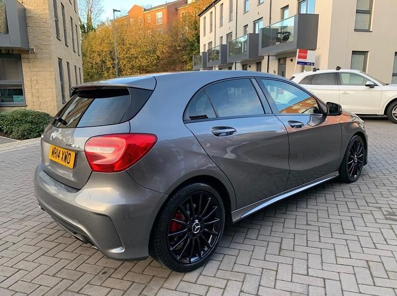 Used Mercedes A250 AMG 240 HP (176 kW) 2014 Grey Hatchback