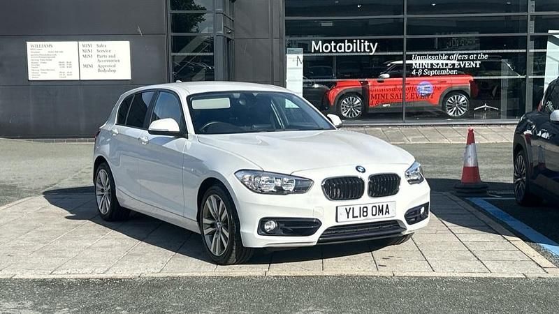 White Used 2018 BMW 118 Sport Line Hatchback | £11,990 (Super price) - Image 1/4