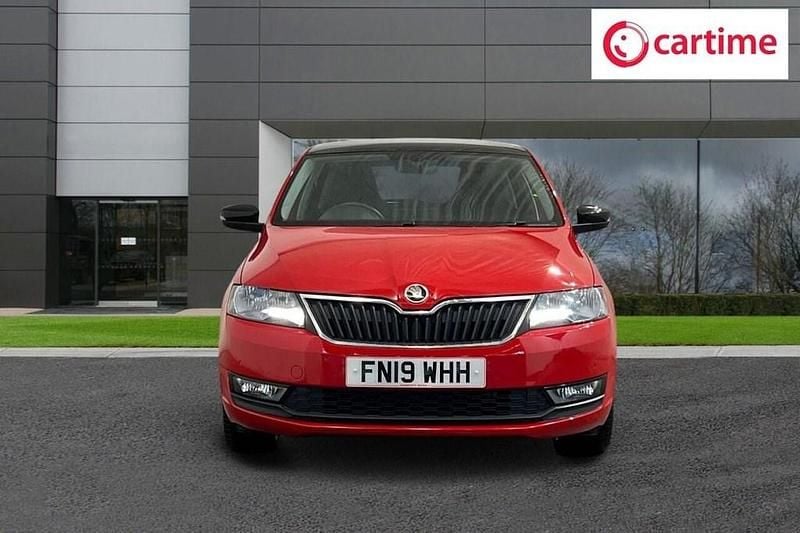 Used Skoda Rapid Sport 110 HP (80 kW) 2019 Red Hatchback