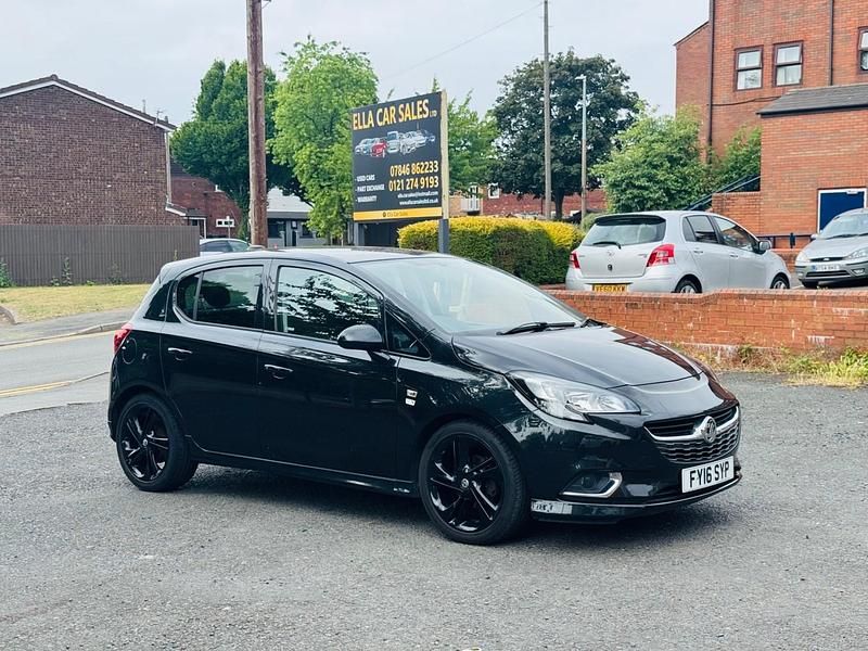 Used Vauxhall Corsa Edition 2016 Black Hatchback