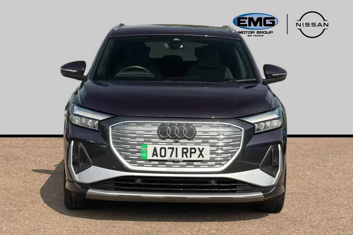 Used Audi Q4 e-tron S-Line 150 kW (204 HP) 2021 Purple SUV