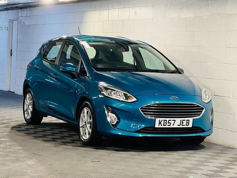 Blue Used 2019 Ford Fiesta Zetec Hatchback | £7,989 - Image 1/4