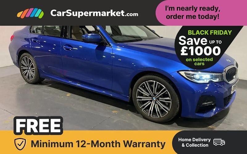 Blue Used 2019 BMW 330e M Sport Sedan | £17,197 (A bit pricey) - Image 1/3