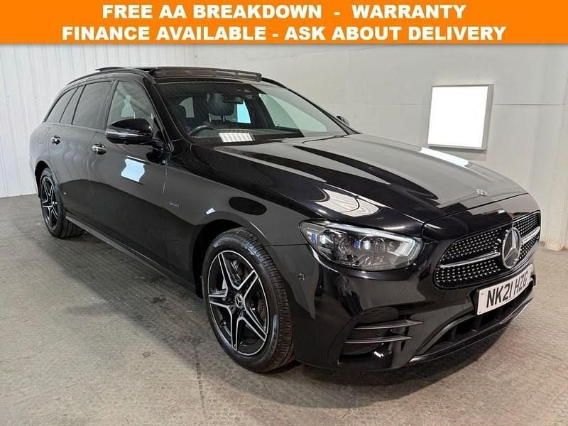 Black Used 2021 Mercedes E300 AMG line Estate | £27,995 (Good price) - Image 1/3