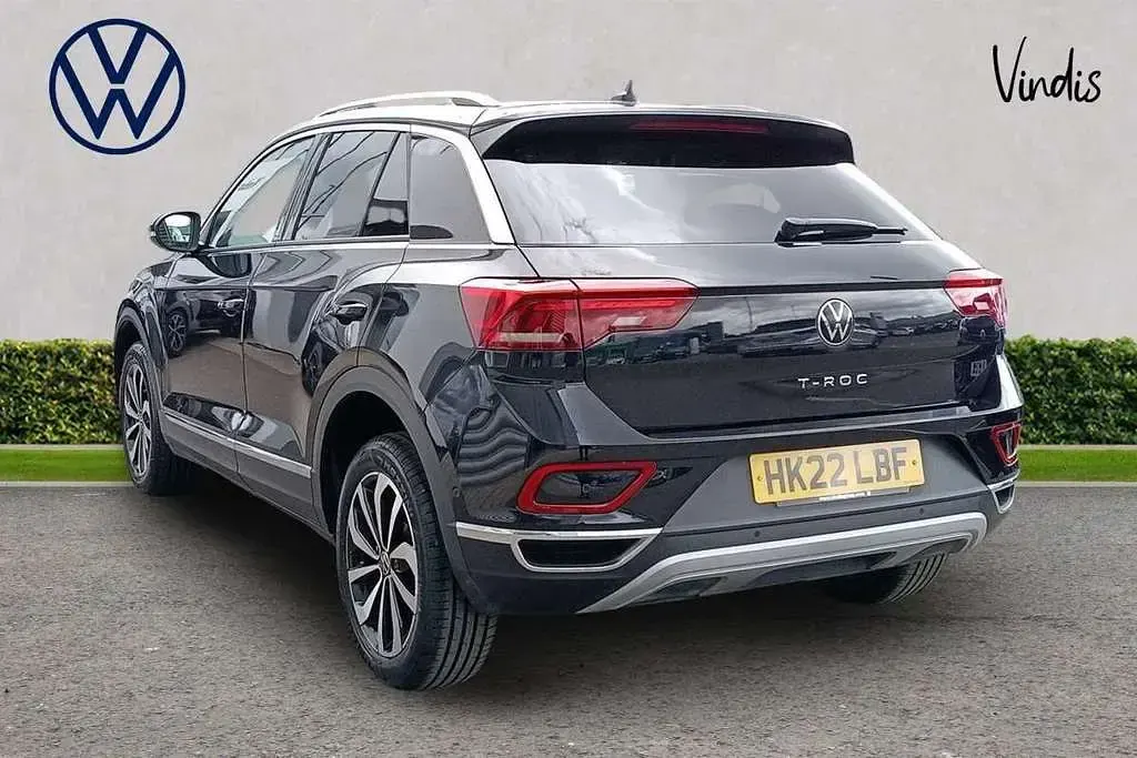 Used VW T-Roc Style 110 HP (80 kW) 2022 Black SUV