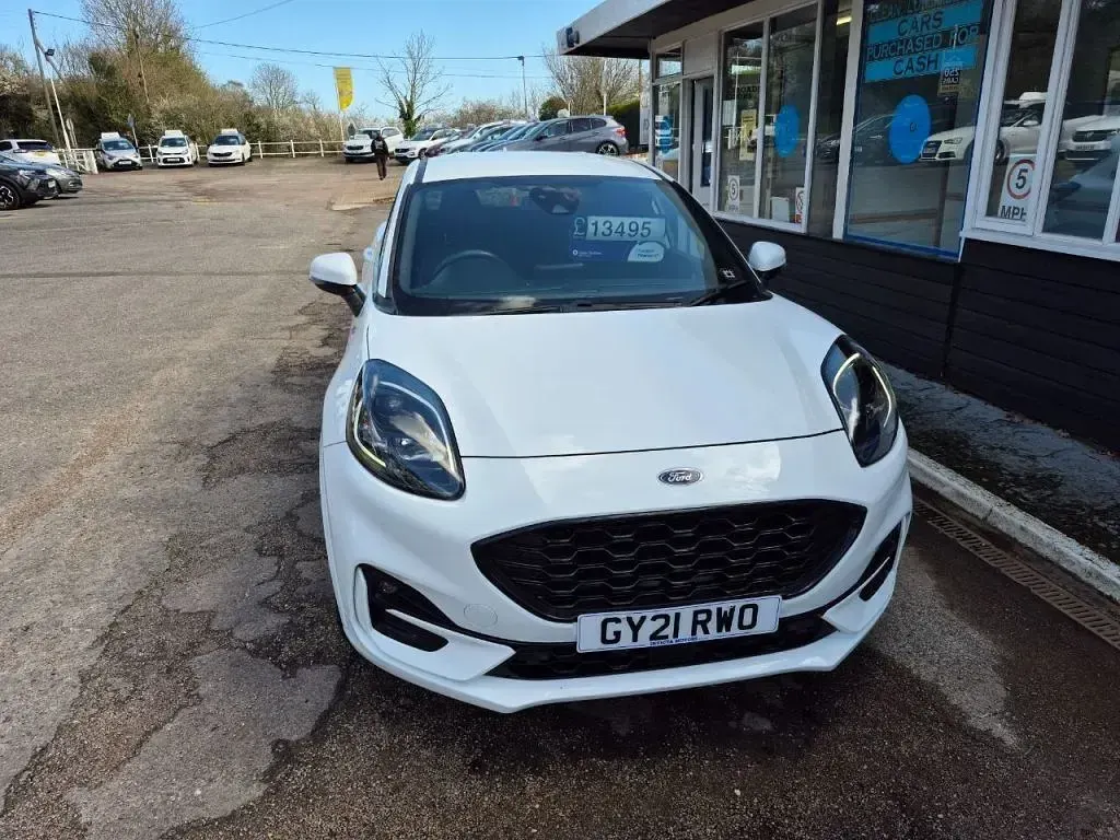 Usado Ford Puma ST-Line X 125 CV (91 kW) 2021 Blanco SUV