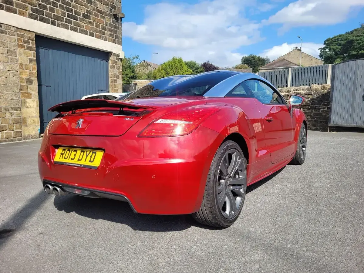 Used Peugeot RCZ GTi 163 HP (119 kW) 2013 Red Coupe