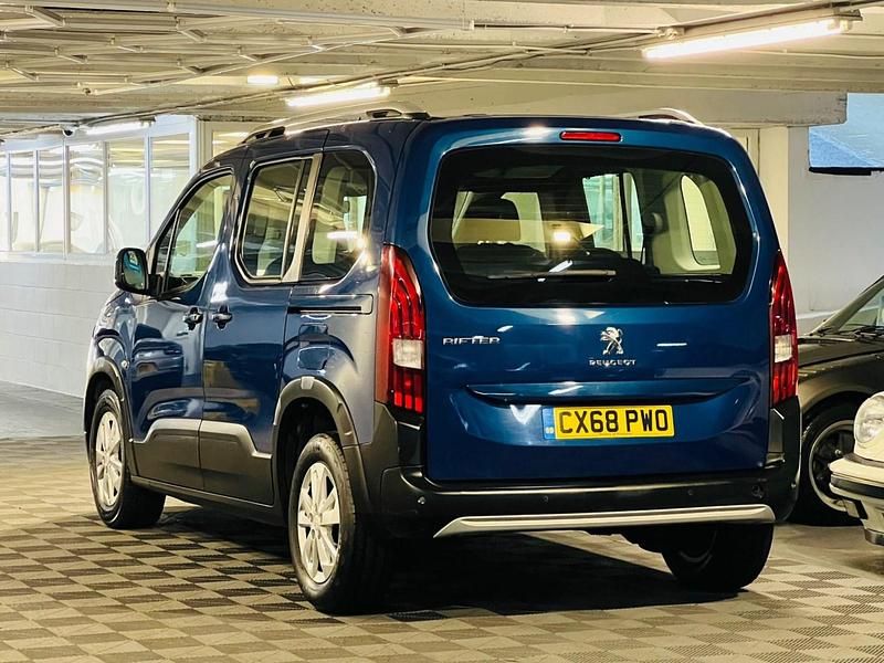 Used Peugeot Rifter Allure 2018 Blue MPV