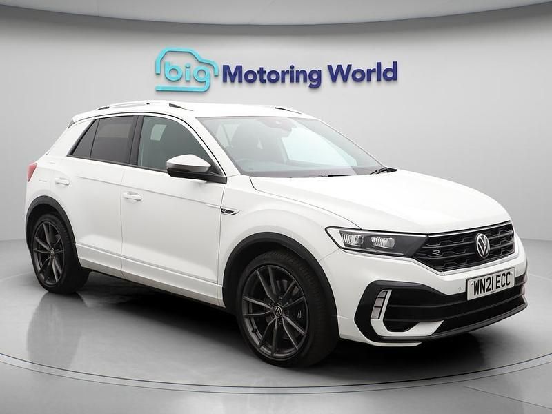 White Used 2021 VW T-Roc R SUV | £20,700 (Super price) - Image 1/4